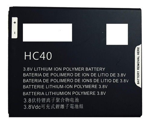 Kit De 5 Baterías Para Motorola Hc40 Compatible