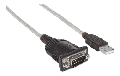 Manhattan 205153 Adaptador Cable Usb A Serial/com/rs232/db9