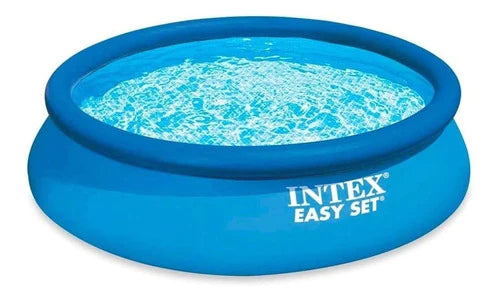 Alberca Inflable Redonda Intex Easy Set 28120 De 305cm X 76cm 3853l Azul