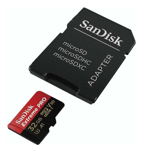 Micro Sd Sandisk Extreme Pro 32gb Video 4k A1 Ideal Android