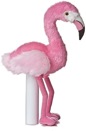 Peluche Aurora, Línea Flopsie, Flamenco Flamingo
