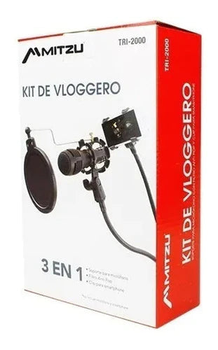 Kit De Youtuber Soporte Para Micrófono Y Smartphone Tri-2000