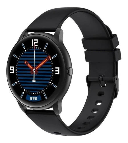 Smartwatch Imilab Kw66 Smart Watch 1.28  Caja 45.3mm De  Aleación De Zinc  Black, Malla  Black De  Silicona