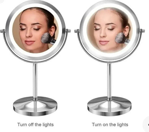 Conair Espejo Profes. Maquillaje Con Luz Led Y Aumento 10x