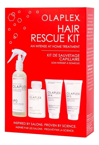 Olaplex Hair Rescue Kit Edición Especial Paso No 0, 3, 4 Y 5