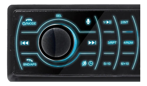 Autoestereo Bluetooth Touch Mitzu Mcs-9954 4x50w Fm Aux