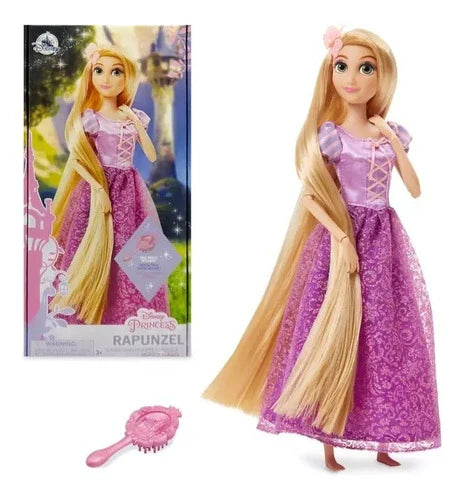 Disney Store Muñeca Rapunzel-enredados Clásica C/peine 2021