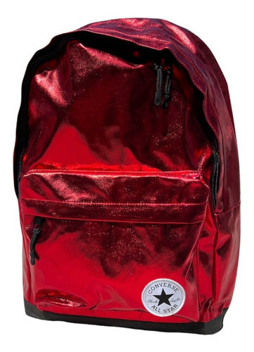 Backpack Mochila Converse Brillante Original Y Nueva