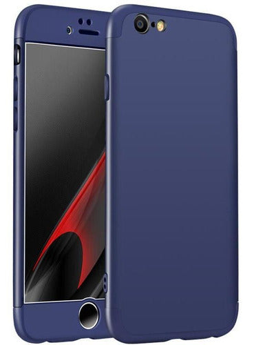 Carcasa Dura Azul Para Samsung Galaxy S7 Edge