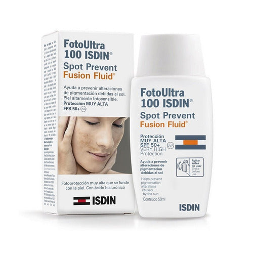 Fotoprotector Isdin Fusion Fluid Spot Prevent En Crema Fps50 X 50 ml