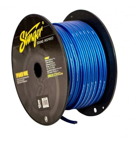 Carrete Cable Bocina Stinger Shw512b Calibre 12 - 100ft