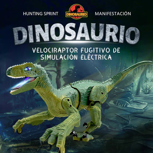 Sm180 Control Remoto Dinosauria Velociraptor Juguete 2.4 Ghz