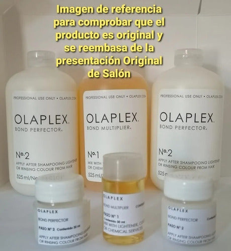 Olaplex Paso 1 30ml Y Paso 2 60ml (envasado A Granel)
