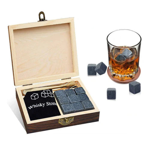 Piedra De Whisky En Caja El Mejor Regalo Para Hombres