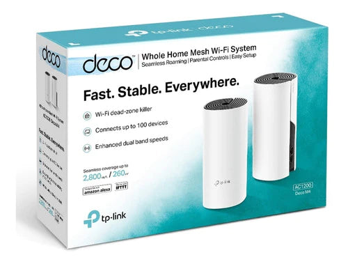 Acces Point Tp-link Deco M4 Dualband Mesh Wifi 1200mbp 2pack