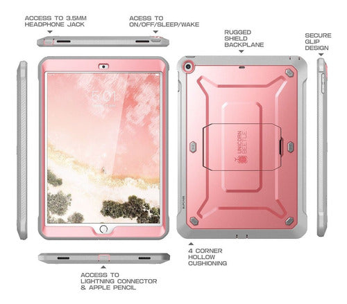 Carcasa Con Protector De Pantalla Supcase Ubpro P/iPad 9.7