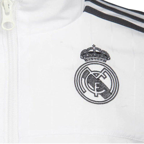 Conjunto adidas Niños Real Madrid Blanco Gris Futbol  S87864