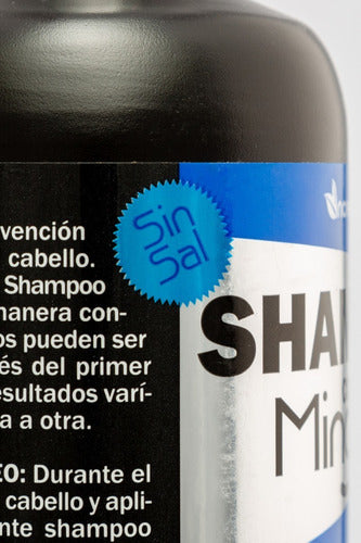 Kit 2 Shampoo Minoxidil Keratina Colageno Sin Sal - 950 Ml
