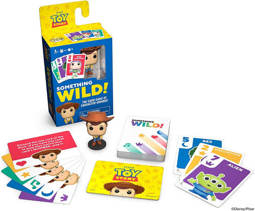 Funko Wild! Disney Toy Story Woody Juego Cartas Minifigura