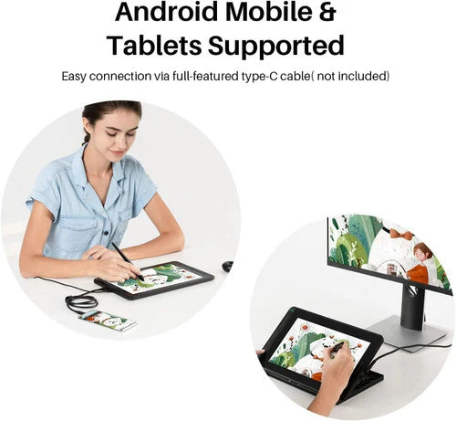 Tableta Digitalizadora Huion Kamvas 12 Support Android