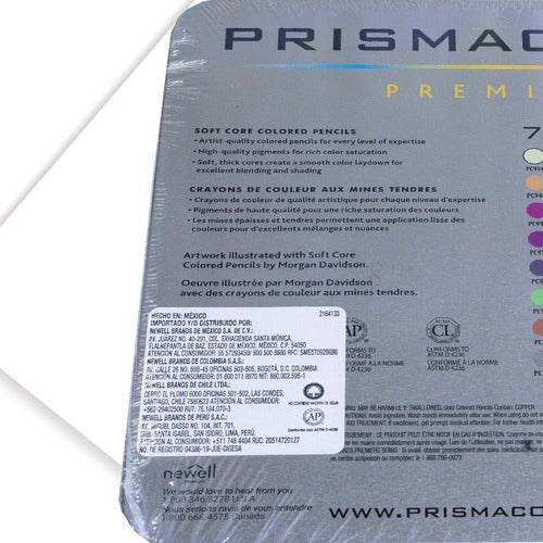 Lapices De Colores Prismacolor® Premier Caja Con 72 Colores