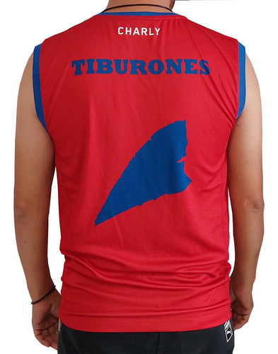 Playera Charly Tiburones Rojos Ver Rojo Azul 5010055600