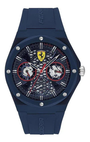 Reloj Ferrari Caballero Color Azul 0830788 - S007