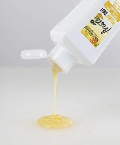 Salerm Biokera Yellow Shot Shampoo + Mascarilla 1lt C/u