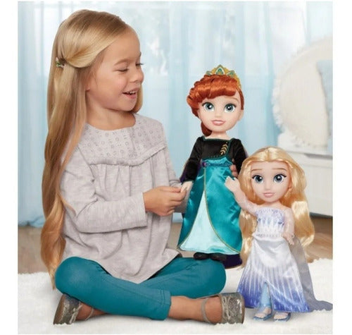 Disney Frozen Ii Elsa Y Anna 2 Muñecas 36 Cms Altura Jakks