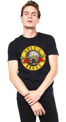 Playera Guns N Roses Logo Bullet Original Toxic