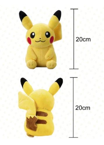 2 Peluche Pikachu+pichu Pokémon Center 20cm Original Calidad