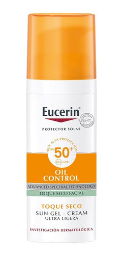 Protector Solar Facial Seco Oil Control Fps 50 Eucerin 50ml