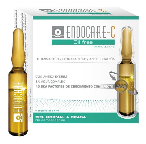 Endocare C Oil Free 7 Ampolletas
