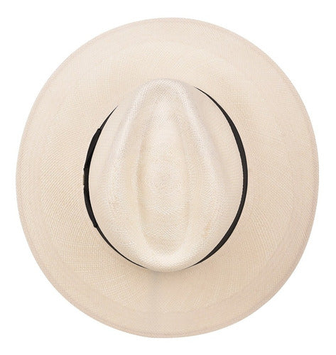 Sombrero Panamá Markham Cuadra Unisex De Palma Paja