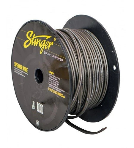 Carrete Cable Bocina Stinger Shw512g Calibre 12 - 100ft