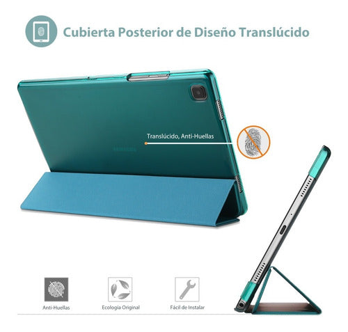 Funda Para Galaxy Tab A7 10.4 2020 T500 T505 T507, Emeralda