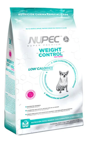 Nupec Weight Control Razas Pequeñas 8 Kg Control De Peso