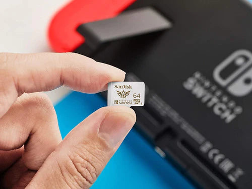 Memoria Micro Sd 64gb Sandisk Nintendo Switch Oficial