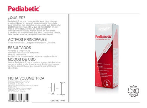 Kit De 2 Pediabetic + 1 Calloxfin Gel Para Callosidades