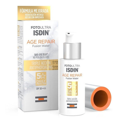 Isdin Fotoultra Age Repair Fusion Water Spf 50, 50 Ml