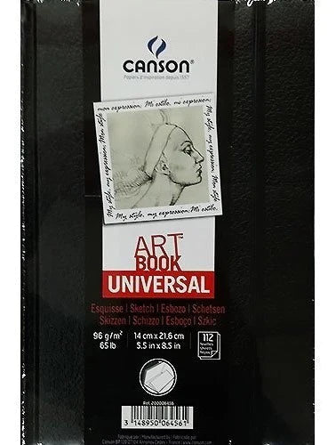 Cuaderno Dibujo Canson Art Book Universal 14x21,6cm 112h 96g