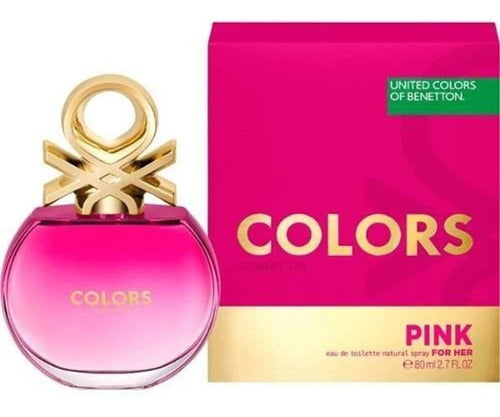 Benetton Colors Pink 80ml Edt