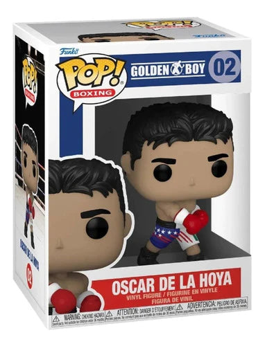 Funko Pop Boxing Golden Boy Oscar De La Hoya #02