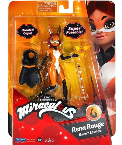 Ladybug Muñeca Miraculous Rena Rouge