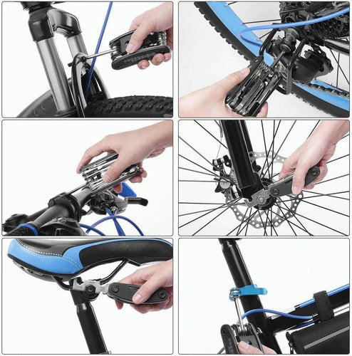 Bicicletas Múltiples Funciones 16 En 1 Kit Destornilladores