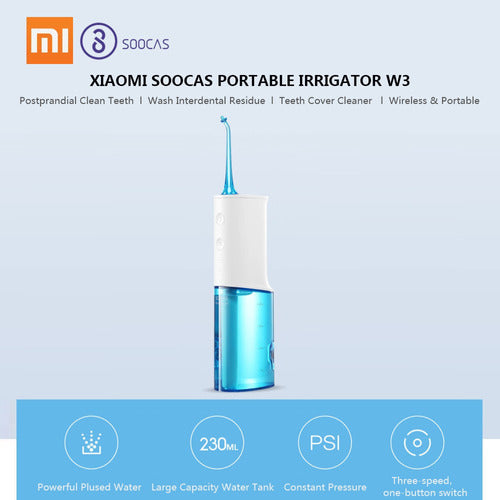 Irrigador Oral Dental Xiaomi Portátil Usb