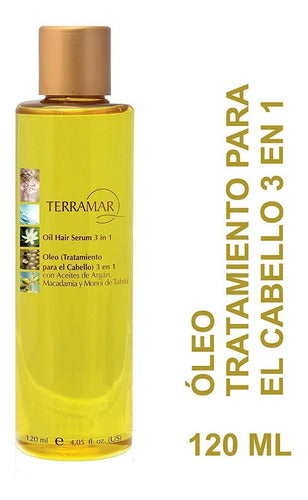 Óleo Terramar 3 En 1 Con Argan Macadamia 120ml Regalo Envio