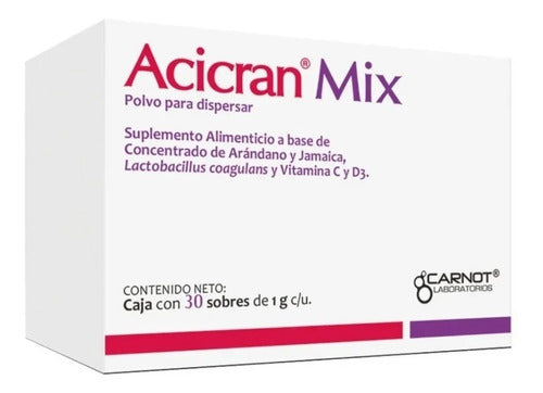 Acicran Mix Caja Con 30 Sobres 1g C/u