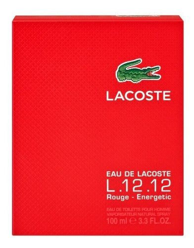 Perfume Lacoste Rouge Energetic Para Hombre Edt 100ml