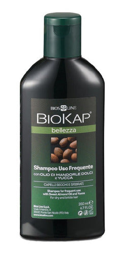 Biokap - Shampoo Con Aceite De Almendras Para Cabello Seco